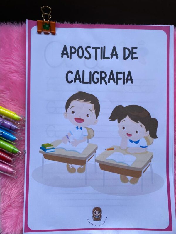 ✍️ Apostila de caligrafia