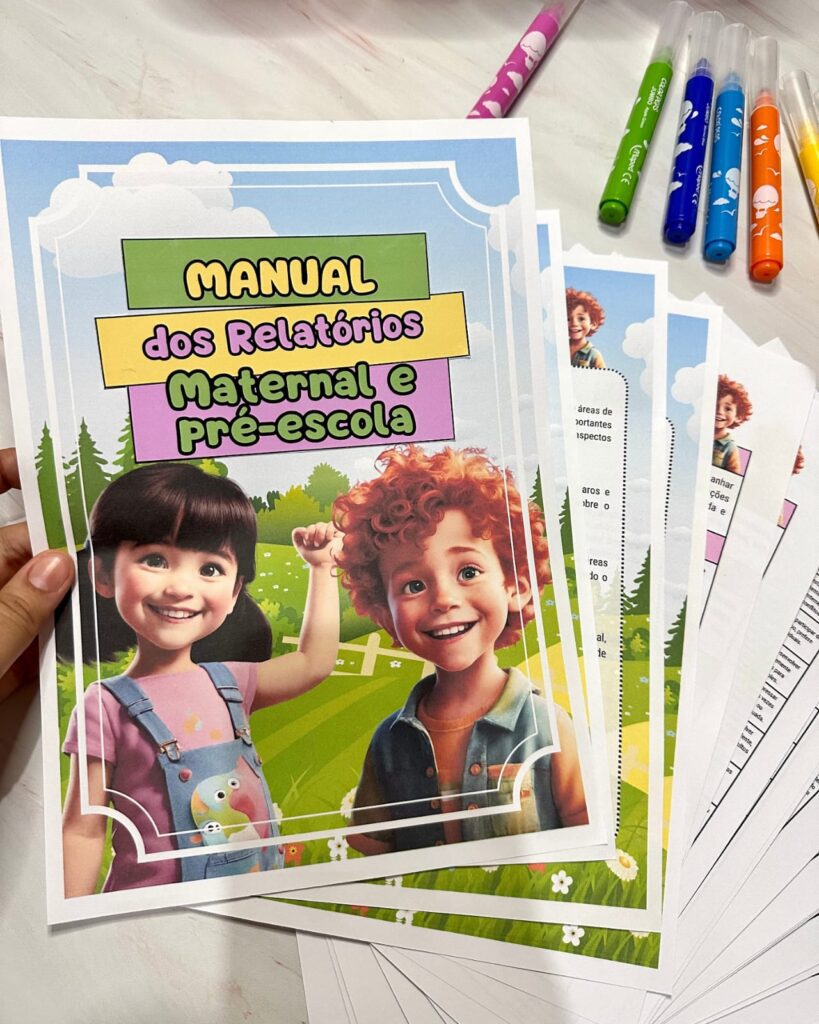 Manual dos Relatórios Educação Infantil - Recursos Pedagogia Criativa