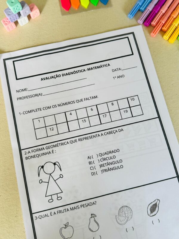 Avaliação Diagnóstica 1ºAno - Image 4