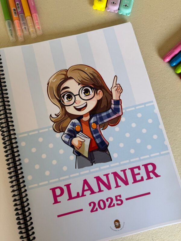 Planner Professor 2025 (editável pelo canva pró ou educação ) - Image 3