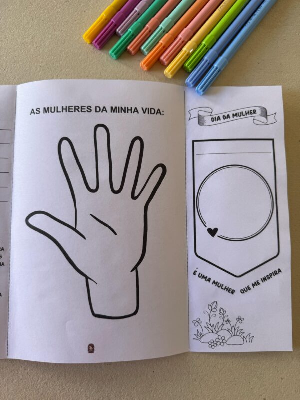 Lapbook dia internacional das mulheres - Imagem 2