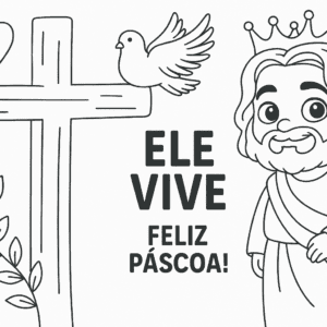 Painel Interativo Páscoa Cristã