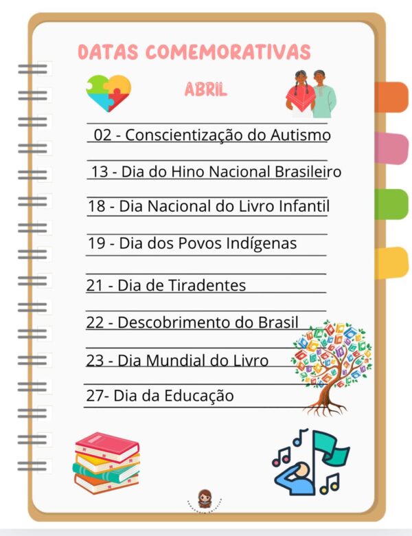 Calendário datas comemorativas 2025 - Imagem 2