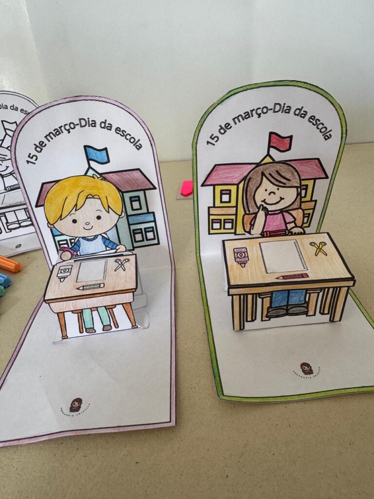 Atividade Interativa Dia da escola – Recursos Pedagogia Criativa