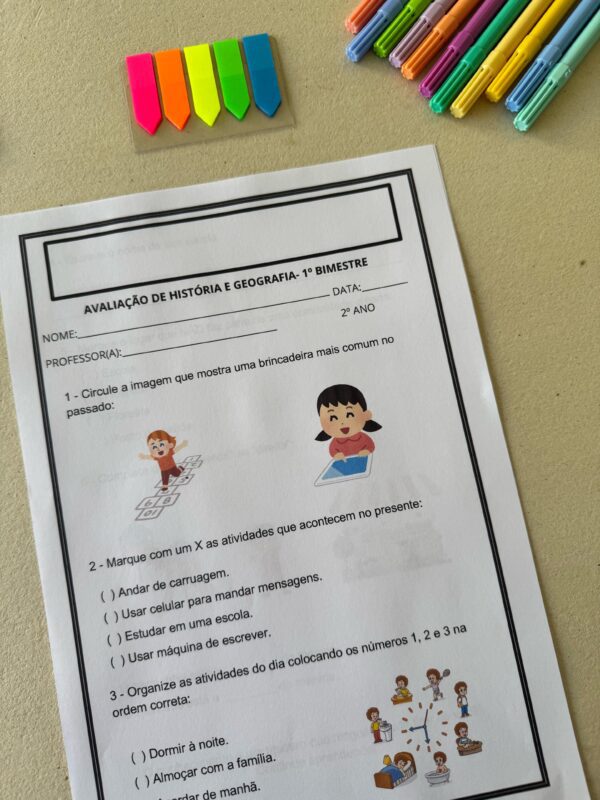 Avaliação 2º Ano (1º Bimestre) - Imagem 4