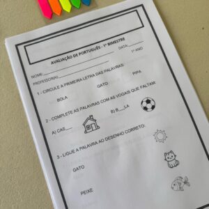 Avaliação 1º Ano (1º Bimestre)
