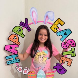 Moldura Bambole Happy Easter