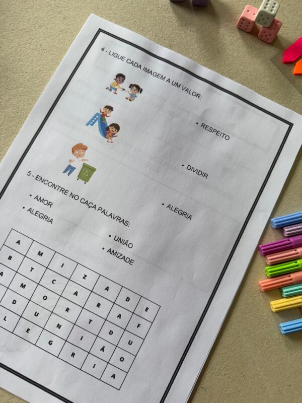 Avaliação Arte e Ensino Religioso 1º Ano (1º Bimestre) - Imagem 2