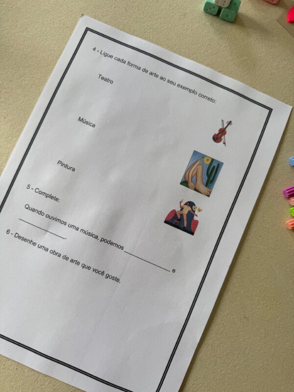 Avaliação de Artes e Ensino Religioso 2º Ano (1º Bimestre) - Imagem 3