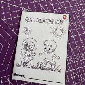 Mini livro - All about me