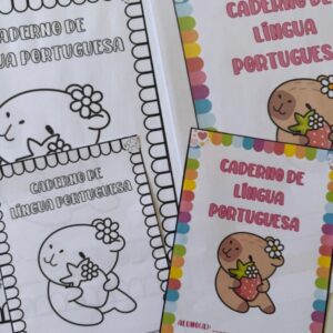 ✨ Capas de Caderno Capivarinha 