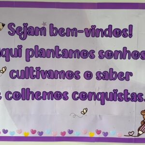 Painel de parede Volta ás aulas