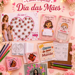 Combo dia das mães + painel +brinde especial