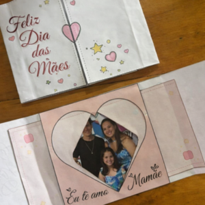 Cartão dia das mães - mamãe, eu amo você