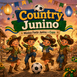 Música Country Junino — Festa Junina + Copa