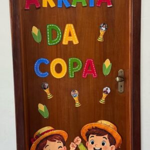 Painel de Porta Arraiá da Copa