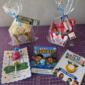 🎉 KIT LEMBRANCINHA FÉRIAS 🎉