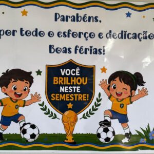 ⚽ PAINEL BOAS FÉRIAS – TEMA FUTEBOL ⚽
