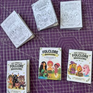 Kit Mini Livrinhos – Folclore Brasileiro 🇧🇷✨