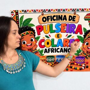 Oficina de colares e pulseiras africanas